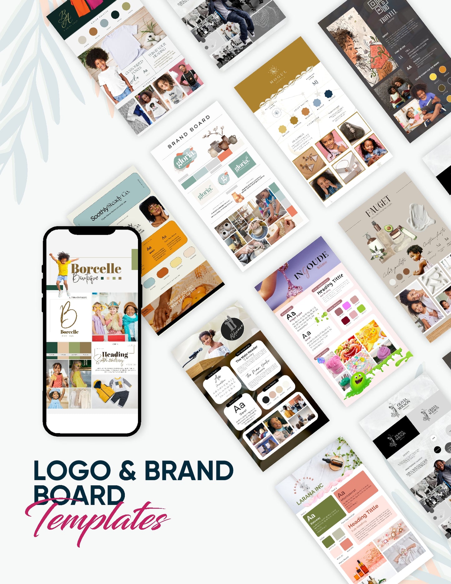 Logo & Brand Board Templates